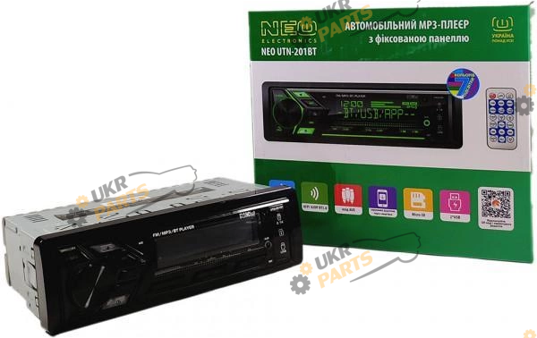 Бездисковая автомагнитола NEO UTN 201BT (UTN-201BT)