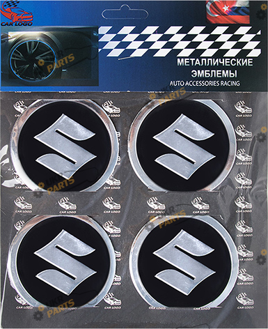 Эмблема на колпак SJS Ø 60мм (4 шт.) Suzuki (50238)