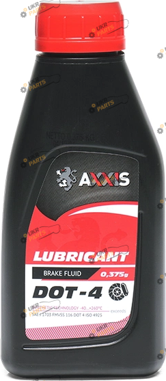 Тормозная жидкость Axxis DOT 4 0.375 л (AX-26461.0.375)