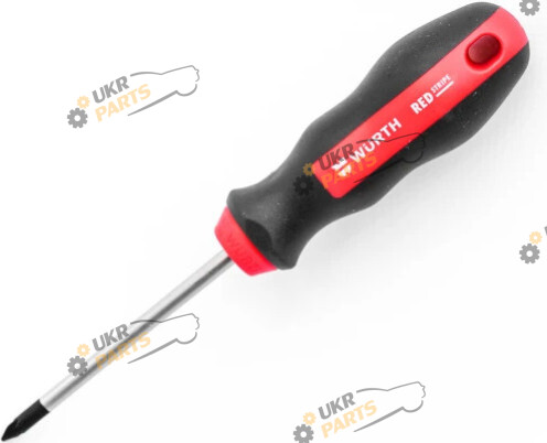 Отвертка Wurth PZ2-L100MM, RED STRIPE 1 шт (57512432  Джерело:)