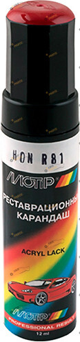 Карандаш для удаления царапин красный 12 г Honda (HON R81)