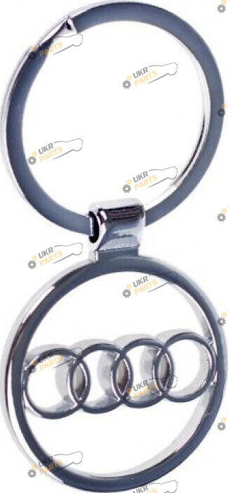 Брелок для авто Vitol AUDI металлический (31628)
