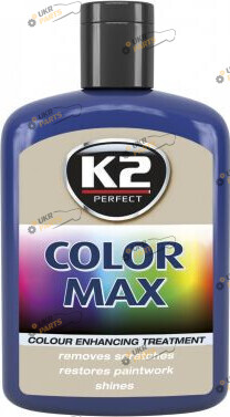 Полироль для кузова K2 COLOR MAX синяя 0.2 л (K020NI)
