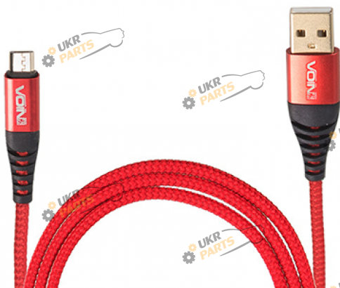 Кабель Voin microUSB 3 А (CC-4202M RD)