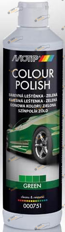 Полироль для кузова Motip Colour polish green 0.5 л (000751)