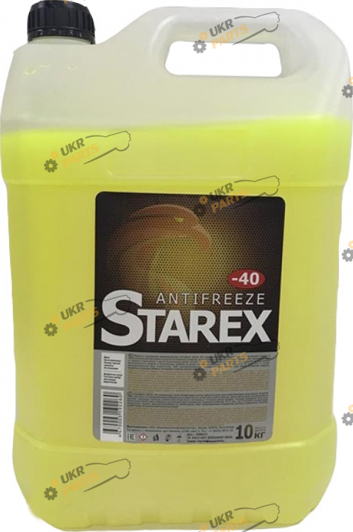 Антифриз Starex G11 жёлтый 10 л (700652)