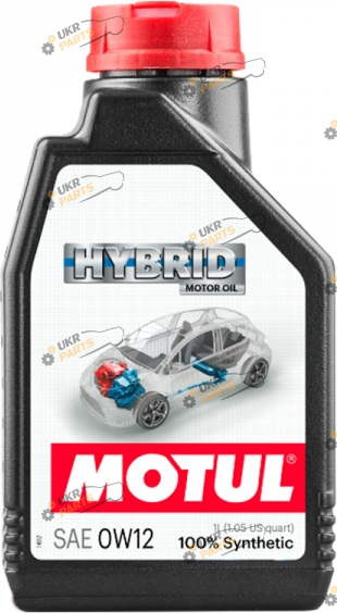 Моторное масло Motul Hybrid 0W-12 1 л (333301)