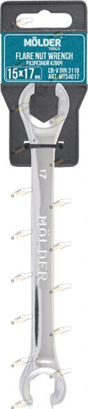 Ключ разрезной MOLDER 15 мм (MT54017)