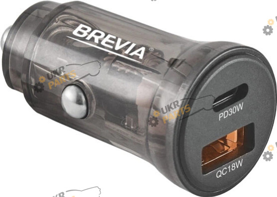 Зарядное устройство Brevia DualCharge 30W Type-C (46130CAB)