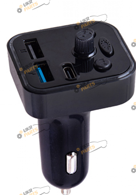 FM Трансмиттер Vitol 5в1 M3 12-24v Bluetooth (M3 (100))