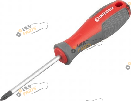 Отвертка Intertool 75 мм 1 шт (VT-3315)