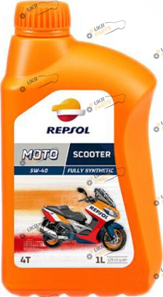 Моторное масло Repsol RP MOTO SCOOTER 4T 5W-40 1 л (RP164L51)