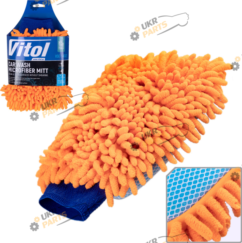 Микрофибровая салфетка для кузова Vitol VSC 1402 (VSC-1402)