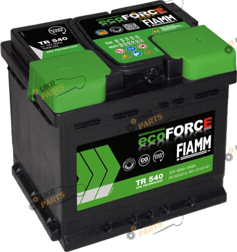 Автомобильный аккумулятор Fiamm ecoFORCE 50 Ач (7907250)
