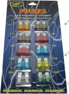 Набор предохранителей SCT ATS Fuse 10 шт (9503)