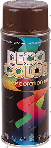Аэрозольная краска Deco Color Decoration коричневый 400 мл (RAL8011/62008/720132)