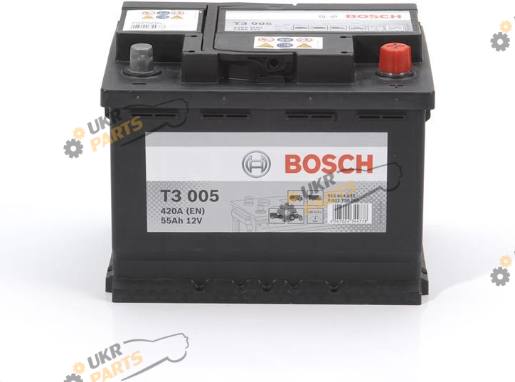 Автомобильный аккумулятор Bosch T3 005 55 Ач (0 092 T30 050)