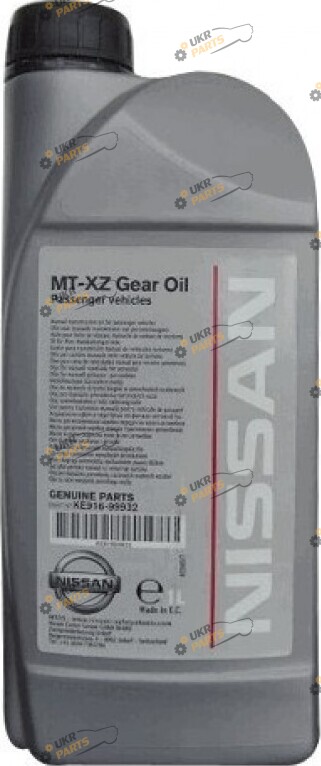 Масло трансмиссионное Nissan MT XZ Gear Oil 75W-80 1 л (KE916-99932)