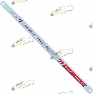 Полотно для ножовки по металлу Virok 24TPI. односторонее Bi-Metal HSS 300x12,5x0,6 мм, 3 шт (10V203)