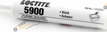 Герметик универсальный на силиконовой основе Loctite 5900 300 мл черный (LOC5900300ML)