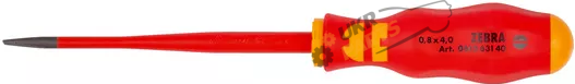 Отвертка Wurth VDE ZEBRA SLIM 0,8X4X100 1 шт (061363140)