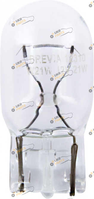 Лампочка габарита Brevia W21W 12V 21W W3x16d CP HALOGEN (12310C)