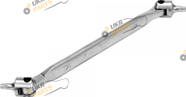 Ключ Torx T Yato с шарниром T25xT27, L=216 мм (YT-05312)