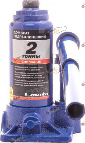 Бутылочный Домкрат Lavita 2 т PVC Гидравлический (LA JNS-02PVC)