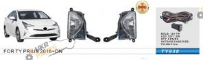 Фара противотуманная DLAA 1.5 Вт Toyota RAV-4 2003-05 (TY-938-LED FOG+DRL)