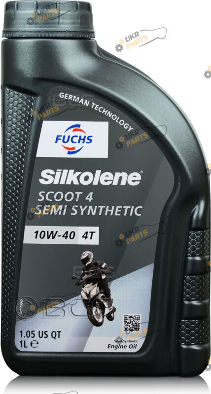 Моторное масло Fuchs Silkolene Scoot 10W-40 1 л (600986209)