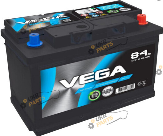 Автомобильный аккумулятор Vega 84 Ач (VL408410B13)