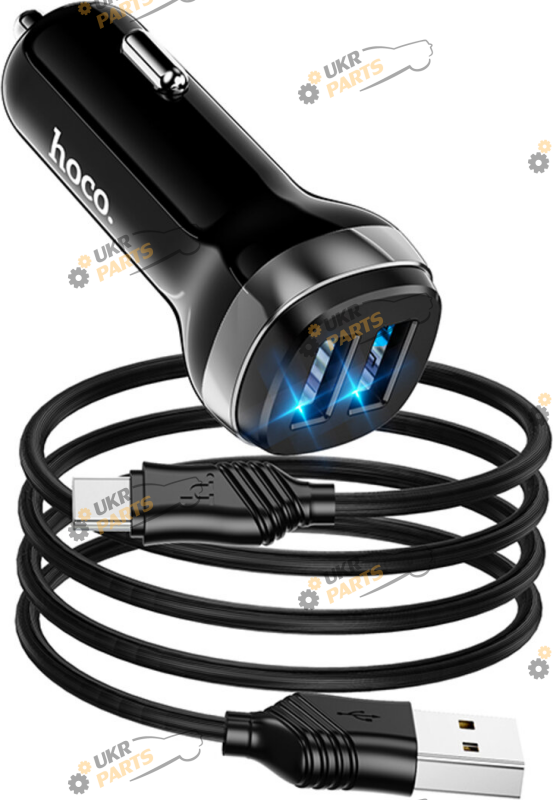 Зарядное устройство Hoco Z40 Superior з кабелем type-c USB 2.4 А (6931474739711)