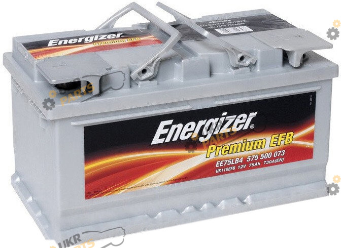 Автомобильный аккумулятор Energizer EFB 75 Ач (575 500 073)