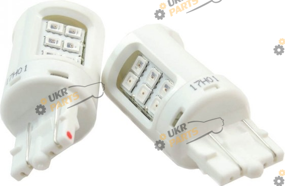 Лампочка Philips W21/5W LED 12V RED B2 (11066URLX2)
