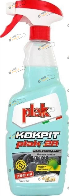 Полироль для пластика ATAS Plak 2R 0.75 л (Поліроль пластика молочко PLAK 2R 750ml -atom)
