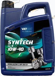 Моторное масло Vatoil SynTech LL-X 10W-40 5 л (50624)