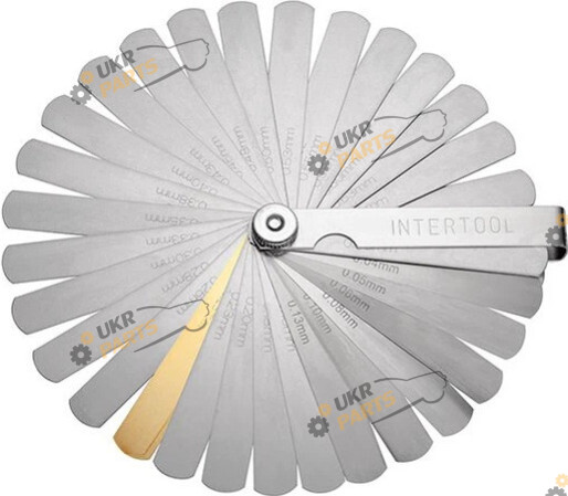 Щупы автомобильные Intertool 0,04-0,88 мм, 32 шт. (AT-0004)