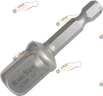 Переходник KING ROY 1/4'' під квадрат 1/2
