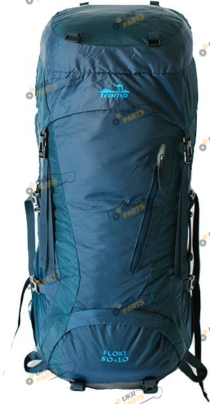 Рюкзак туристический Tramp Floki туристичний синій/т.синій 50+10л (UTRP-046-blue)