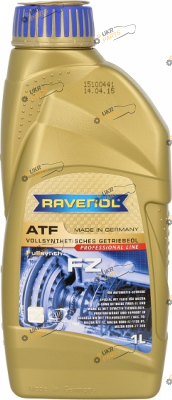 Масло трансмиссионное Ravenol ATF FZ MAZDA 1 л (RAVATFFZMAZDA1L)