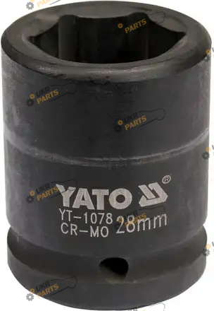 Головка ударная Yato квадрат 3/4