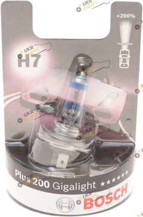 Галогеновая лампа Bosch Plus 200 Gigalight H7 1 шт (1987301145)