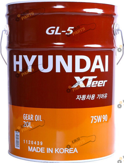 Масло трансмиссионное Hyundai/Kia XTeer 75W-90 20 л (1120439)