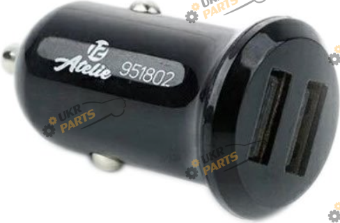Зарядное устройство 12 Atelie USB 2.1 А (951802)