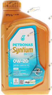 Моторное масло Petronas Syntium 7000 Hybrid 0W-20 1 л (71229E18EU)
