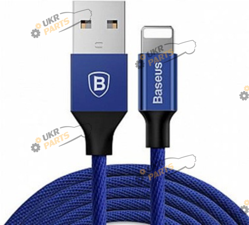 Кабель Baseus Yiven Navy Blue(W) USB/Lightning 2 А (CALYW-A13)