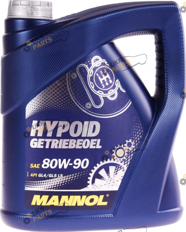 Масло трансмиссионное Mannol HYPOID GETRIEBEOEL 80W-90 4 л (4036021401065)