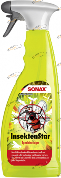 Очиститель для удаления пятен от насекомых Sonax InsektenStar 0.75 л (233400)