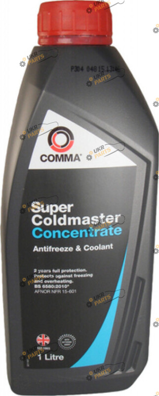 Концентрат антифриза Comma Super Coldmaster G11 сине-зеленый 1 л (SCA1L)