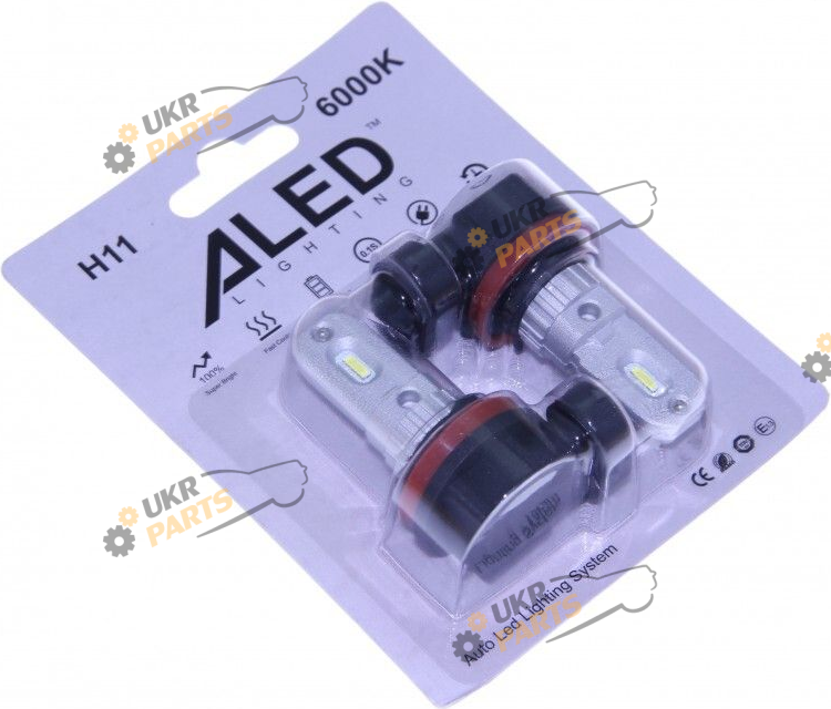 LED лампа ALed H11A01 6000K H11 13 Вт (31707)